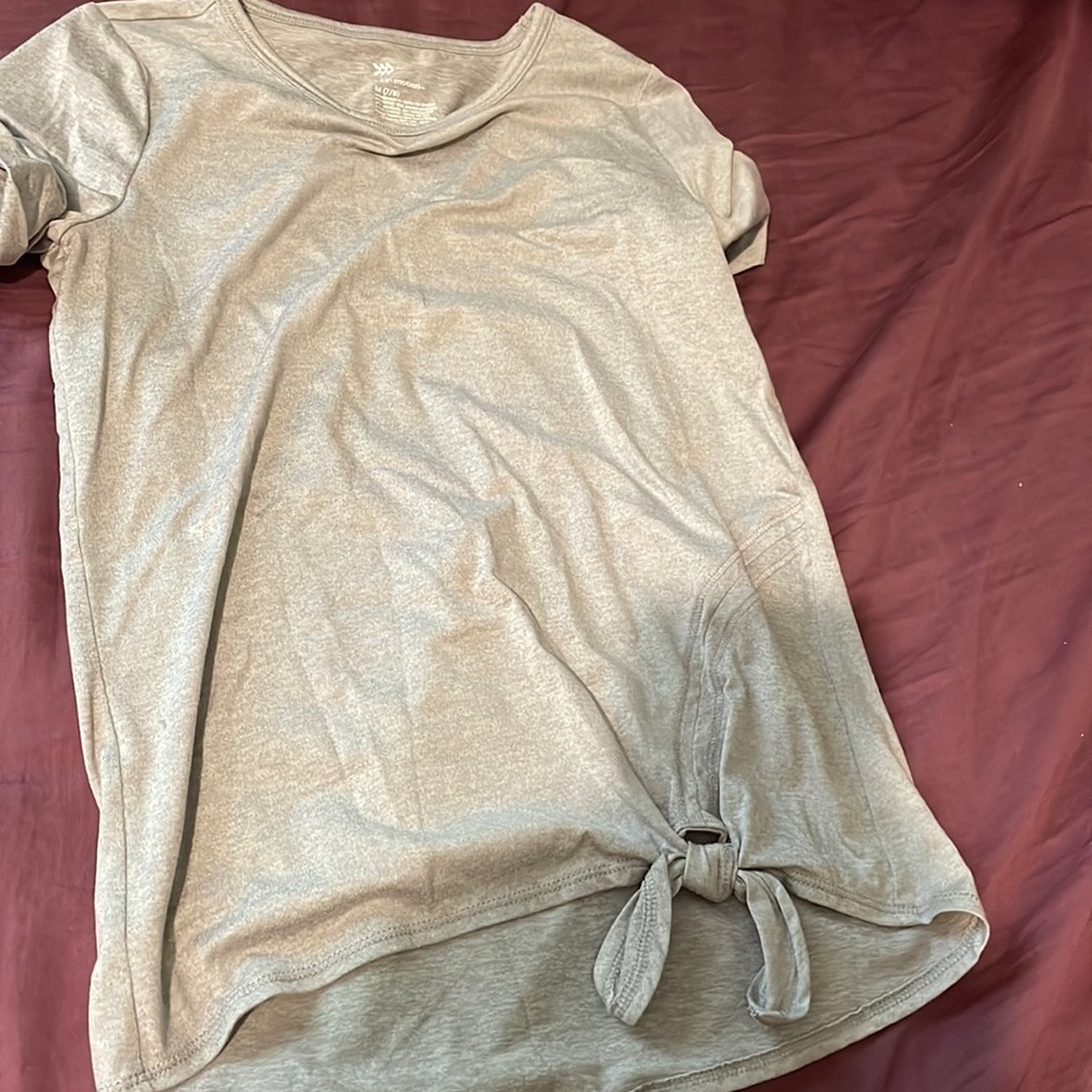 All in motion medium girls gray shirt